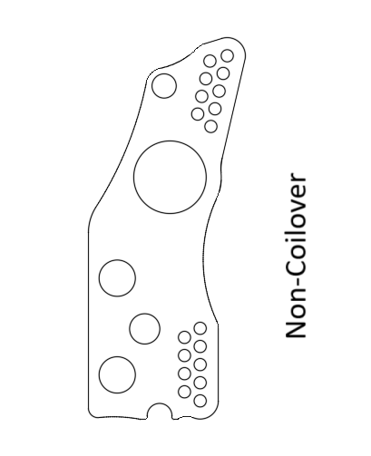 4 LINK KIT- NON COILOVER